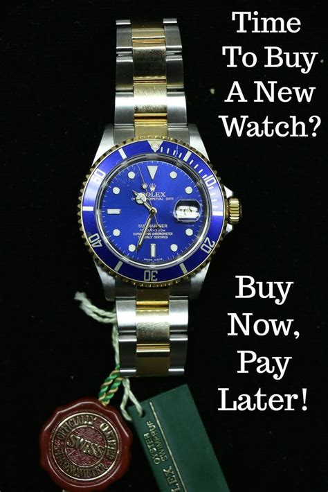 can you do a payment plan for a rolex|buy rolex monthly payments.